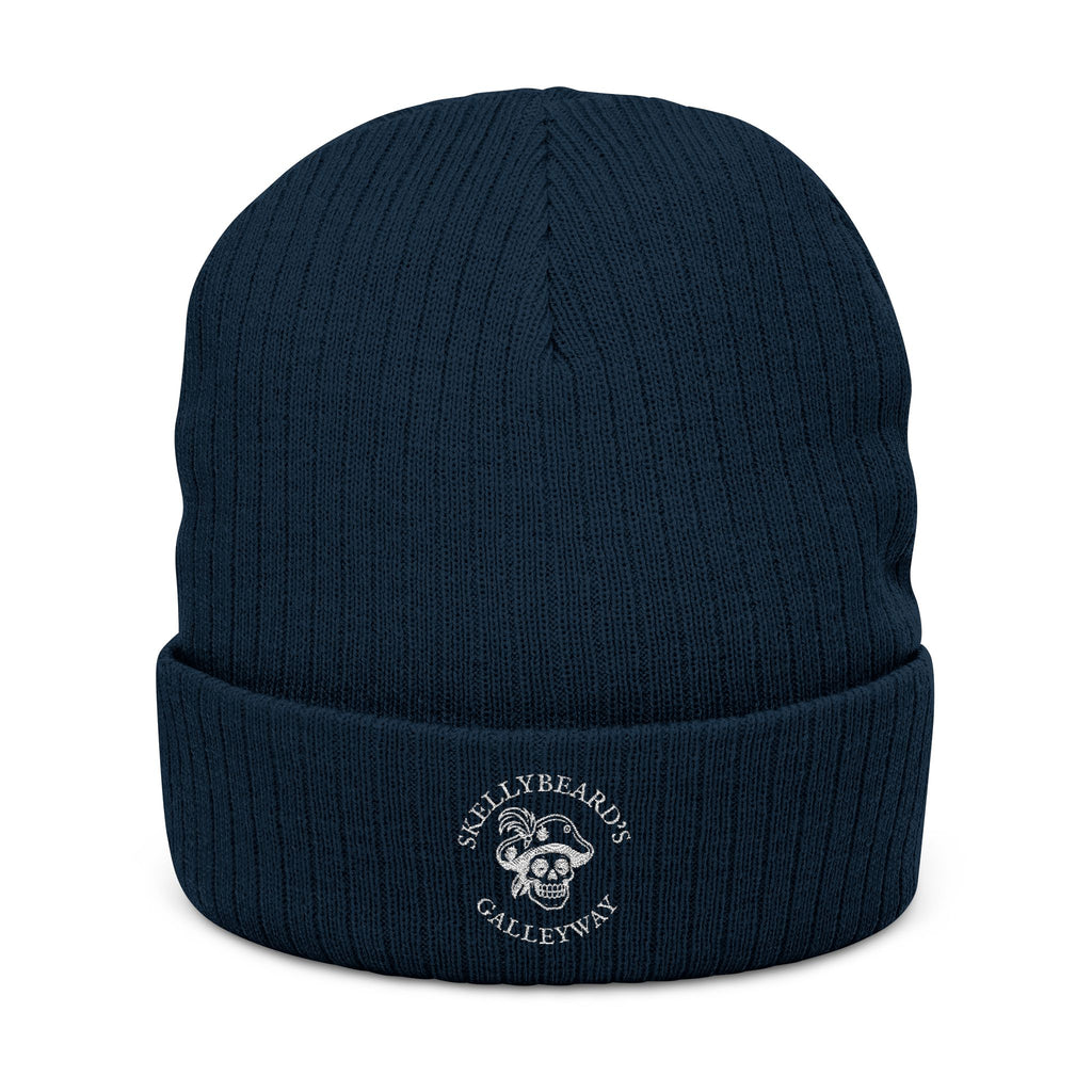 Crew Ribbed Knit Beanie (Embroidery)