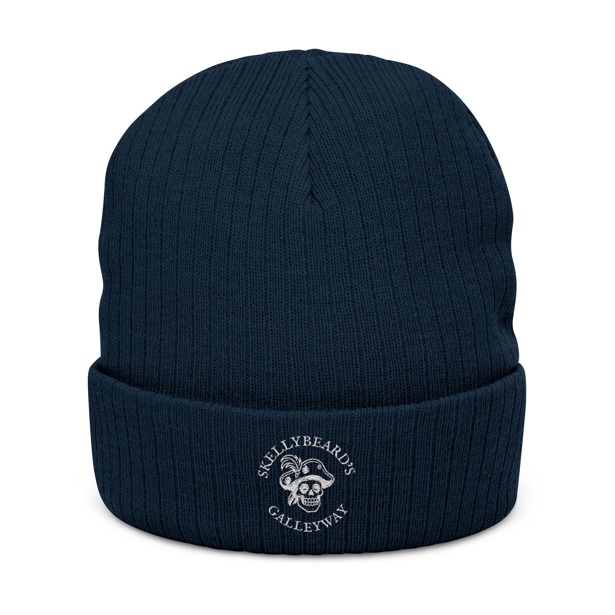 Crew Ribbed Knit Beanie (Embroidery)