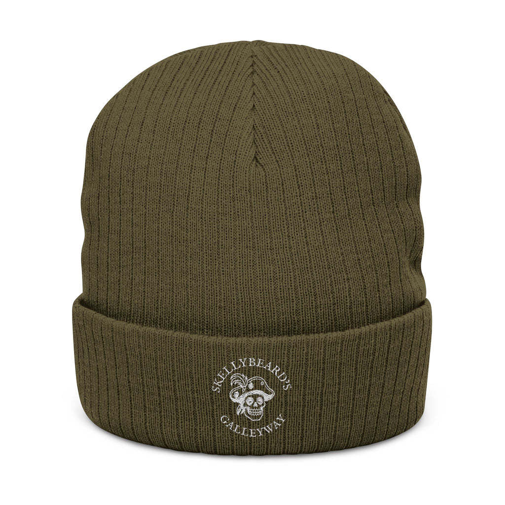 Crew Ribbed Knit Beanie (Embroidery)