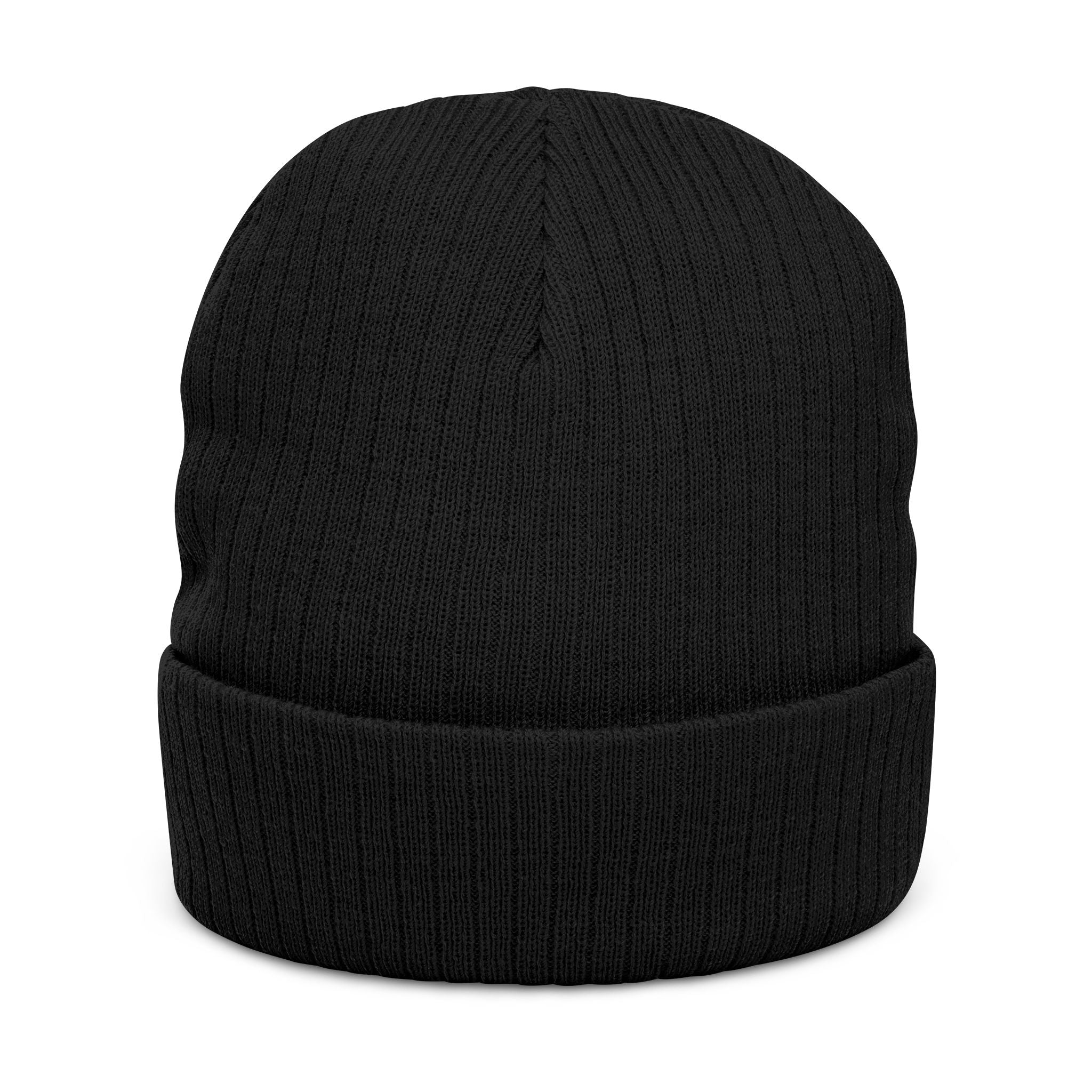 Crew Ribbed Knit Beanie (Embroidery)