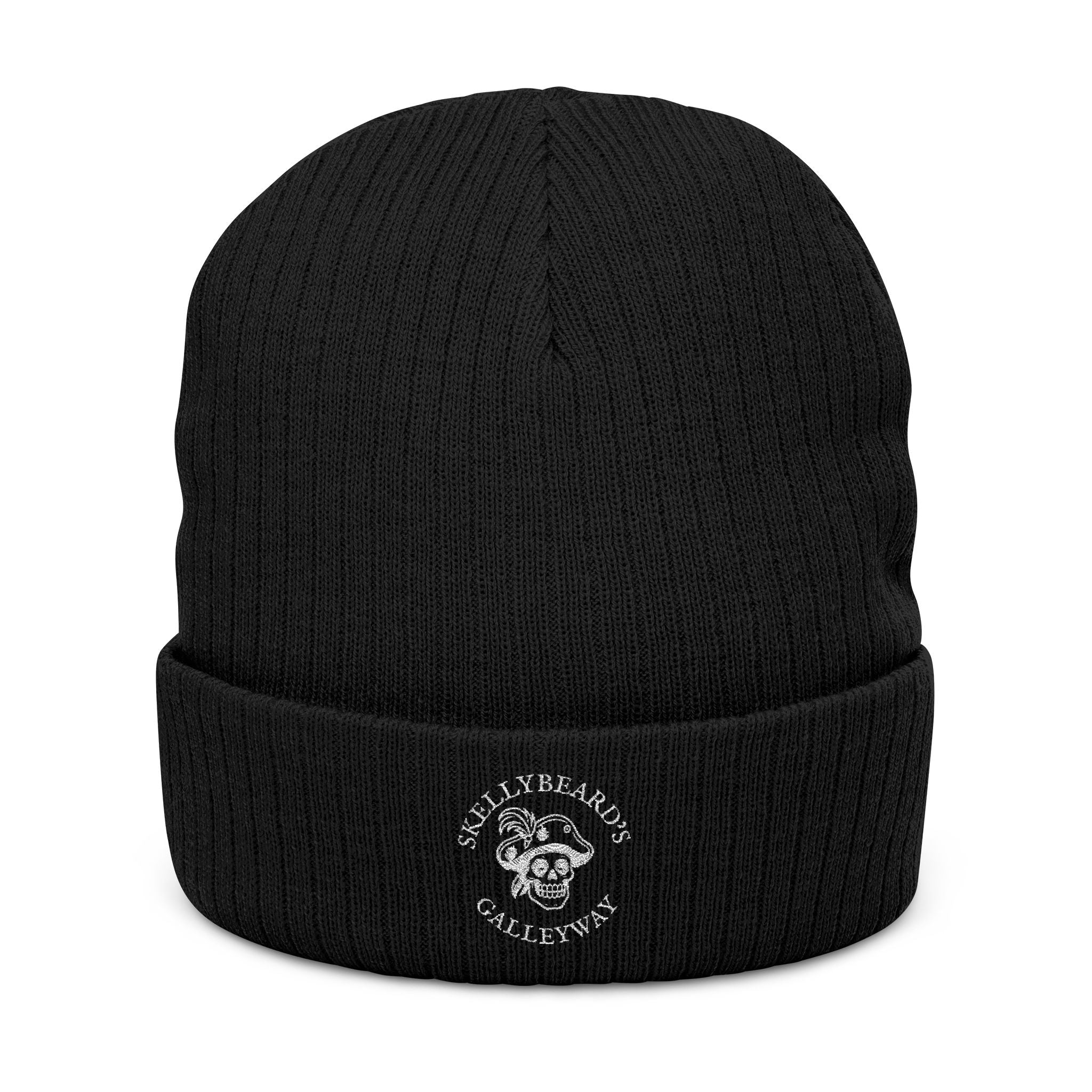 Crew Ribbed Knit Beanie (Embroidery)